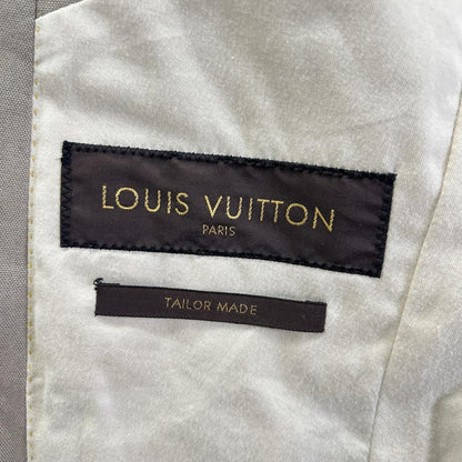 LOUIS VUITTON ルイヴィトン ベージュ コットン100 2B テーラードジャケット ジャケット