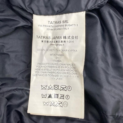 TATRAS MTA7TM499 Black Tomorrowland Exclusive PESCHE Down Jacket Jacket