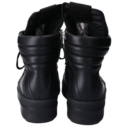Rick Owens リックオウエンス RU02F4868LCO ブラック MEGA BUMPER GEOBASKET スニーカー シューズ
