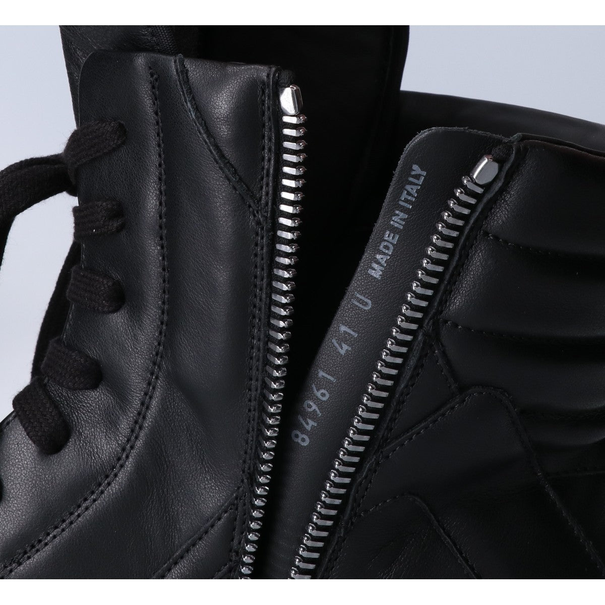 Rick Owens リックオウエンス RU02F4868LCO ブラック MEGA BUMPER GEOBASKET スニーカー シューズ