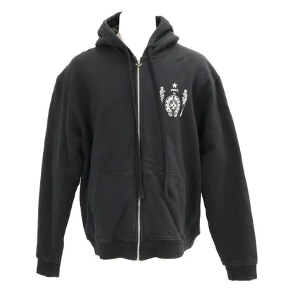 Chrome hearts クロムハーツ 【国内正規】FOTI ZIP HOODIE スカル ジップアップ パーカー トップス