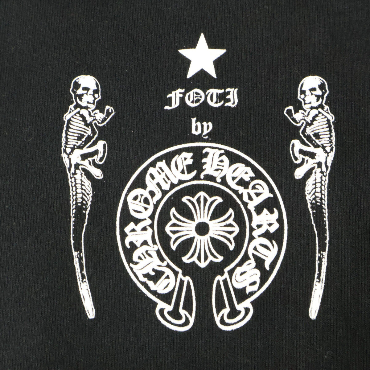 Chrome hearts クロムハーツ 【国内正規】FOTI ZIP HOODIE スカル ジップアップ パーカー トップス