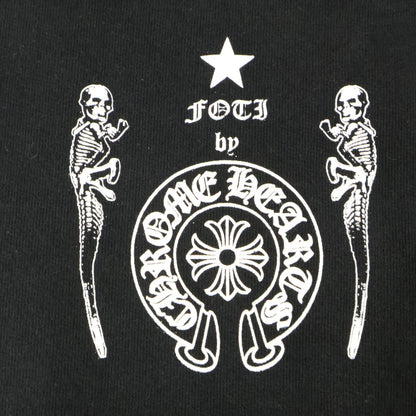 Chrome hearts クロムハーツ 【国内正規】FOTI ZIP HOODIE スカル ジップアップ パーカー トップス