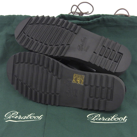 Paraboot パラブーツ 新品同様 GLOSS NOIR TIARE ティアレ サンダル シューズ レディース ブラック 38 シューズ