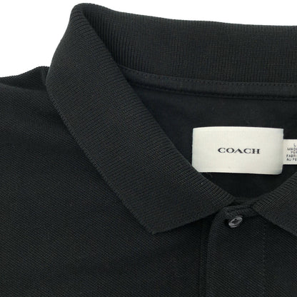 COACH コーチ CT025 ブラック ホース アンドキャリッジ クラシック ポロシャツ トップス