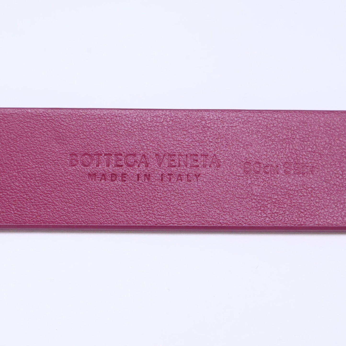 BOTTEGA VENETA ボッテガヴェネタ 【美品】トライアングルバックル レザー ベルト
