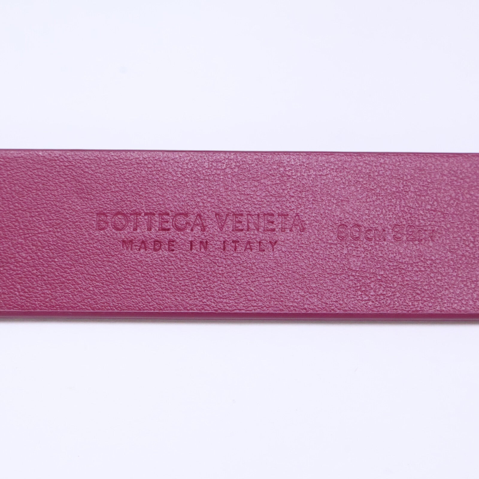 BOTTEGA VENETA ボッテガヴェネタ 【美品】トライアングルバックル レザー ベルト
