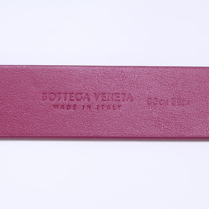 BOTTEGA VENETA ボッテガヴェネタ 【美品】トライアングルバックル レザー ベルト