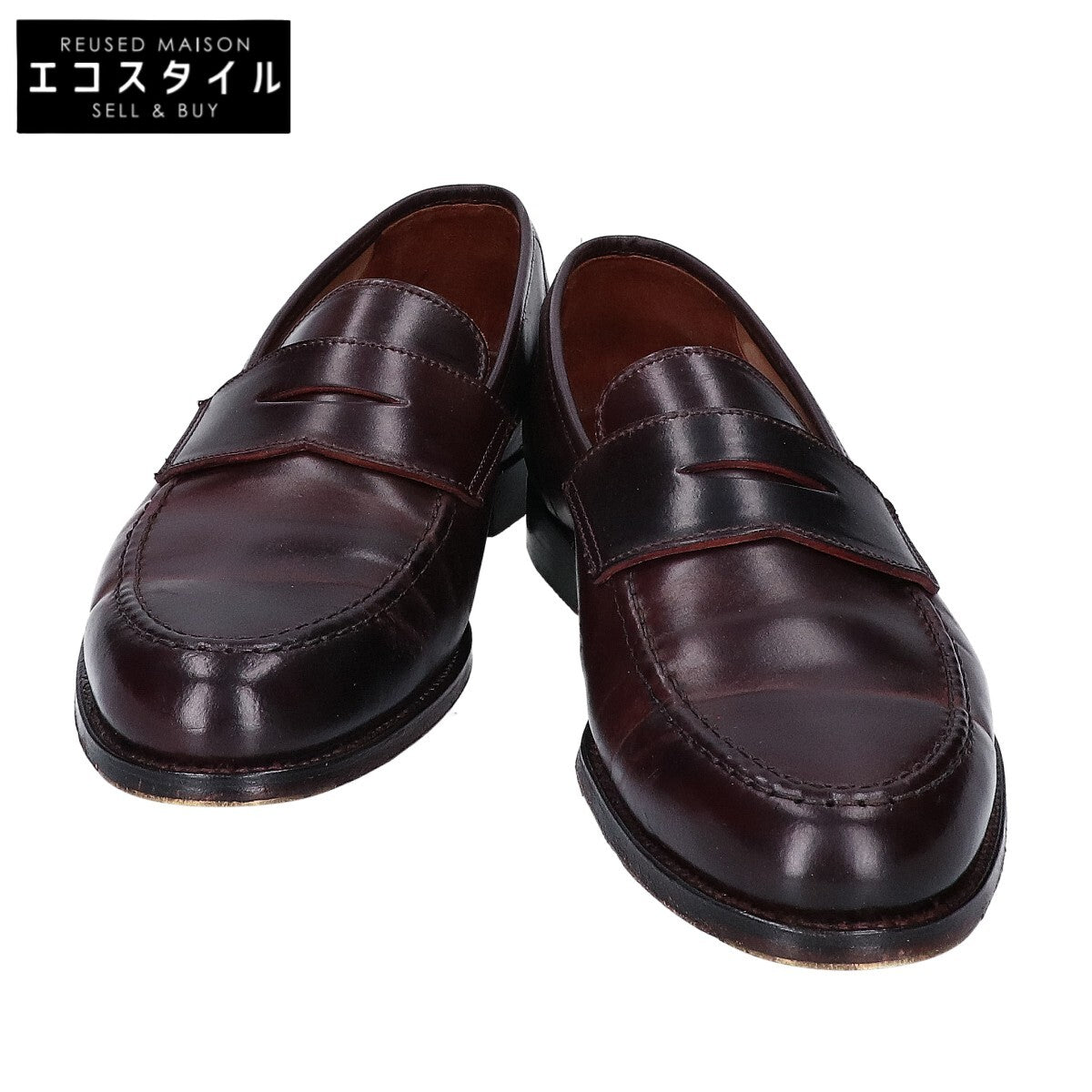 Crockett&Jones クロケット＆ジョーンズ 26254 HARVARD2 コードバン コインローファー シューズ