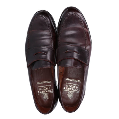 Crockett&Jones クロケット＆ジョーンズ 26254 HARVARD2 コードバン コインローファー シューズ