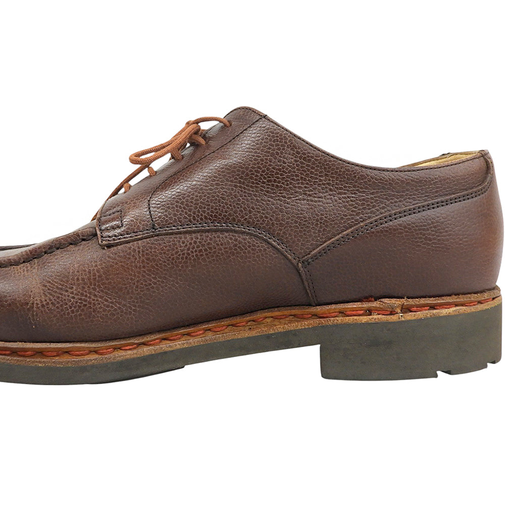 Paraboot パラブーツ 美品 BEAMS別注 シャンボード Uチップ シボ革 シューズ メンズ ブラウン 8 シューズ