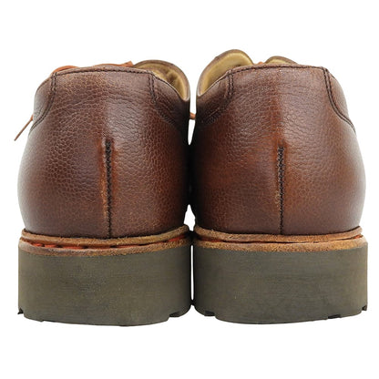 Paraboot パラブーツ 美品 BEAMS別注 シャンボード Uチップ シボ革 シューズ メンズ ブラウン 8 シューズ