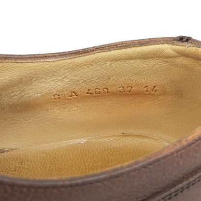 Paraboot パラブーツ 美品 BEAMS別注 シャンボード Uチップ シボ革 シューズ メンズ ブラウン 8 シューズ