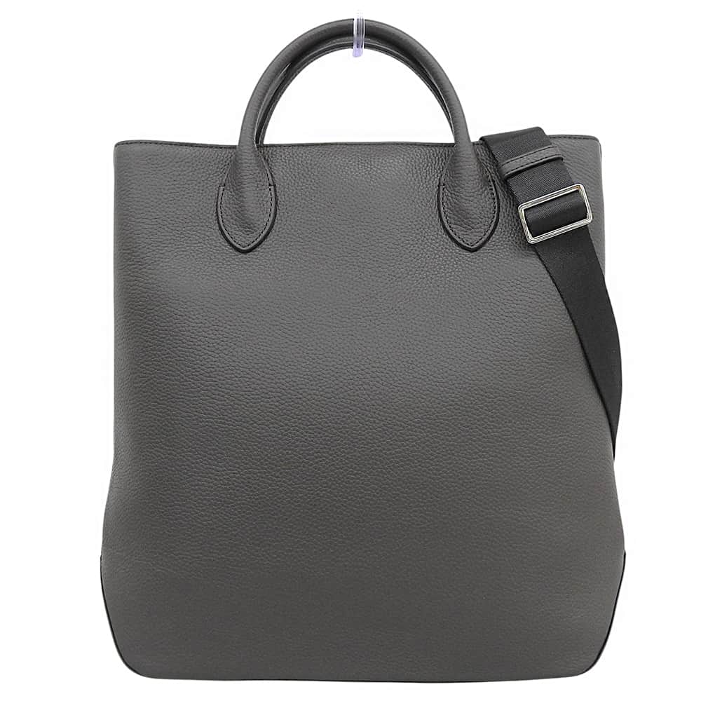 UNITED ARROWS ユナイテッドアローズ 美品 レザー 2WAY トートバッグ ショルダーバッグ ハンドバッグ メンズ ダークブラウン 13326000002 ハンドバッグ