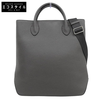 UNITED ARROWS ユナイテッドアローズ 美品 レザー 2WAY トートバッグ ショルダーバッグ ハンドバッグ メンズ ダークブラウン 13326000002 ハンドバッグ