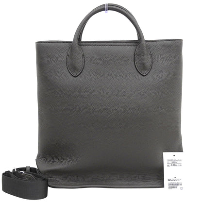 UNITED ARROWS ユナイテッドアローズ 美品 レザー 2WAY トートバッグ ショルダーバッグ ハンドバッグ メンズ ダークブラウン 13326000002 ハンドバッグ