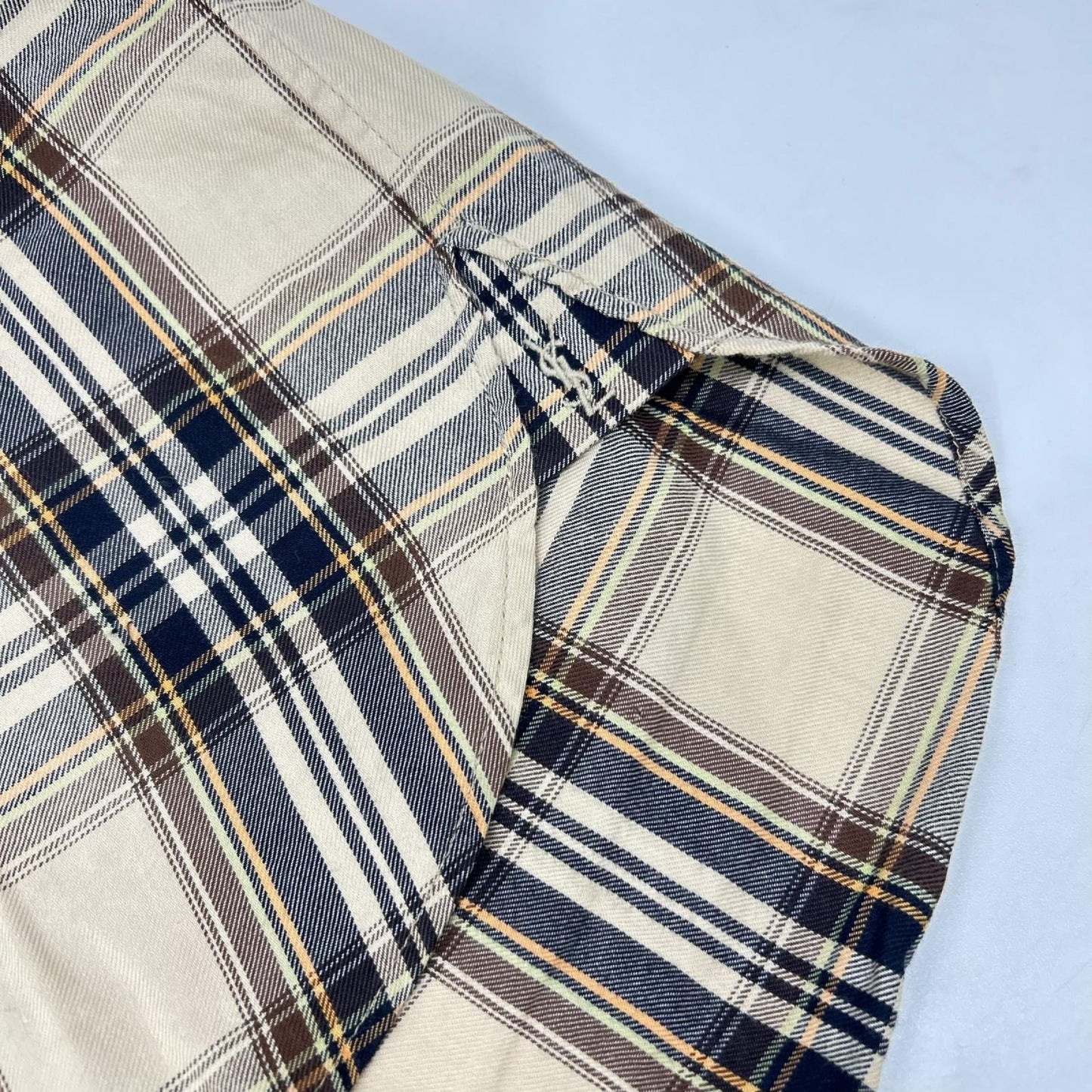 SAINT LAURENT PARIS サンローランパリ 838890 25FW ブラウン×ベージュ カサンドラ ラヴァリエールシャツ トップス