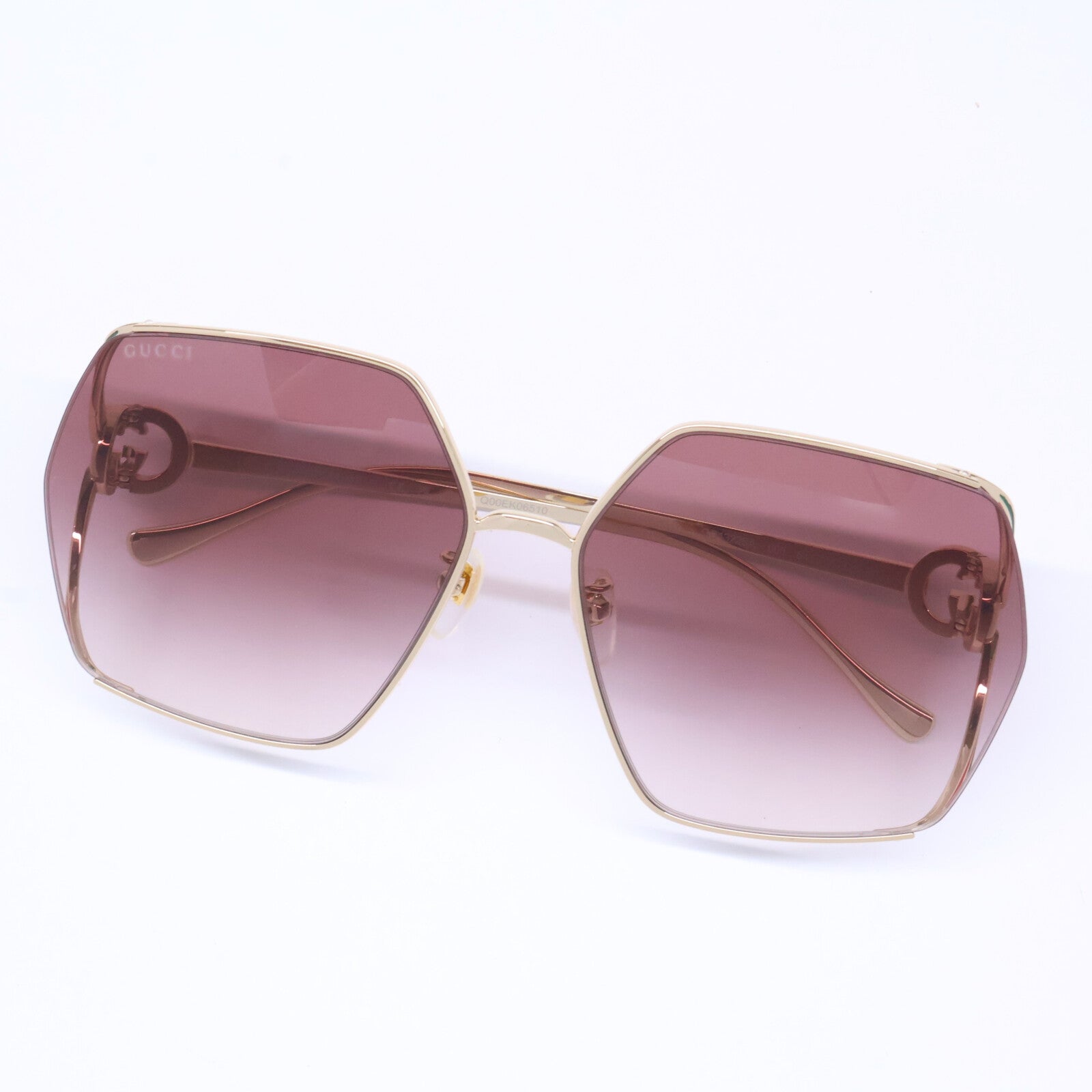 GUCCI グッチ 【美品】GG1322SA 003 ヘキサゴンシェイプ サングラス