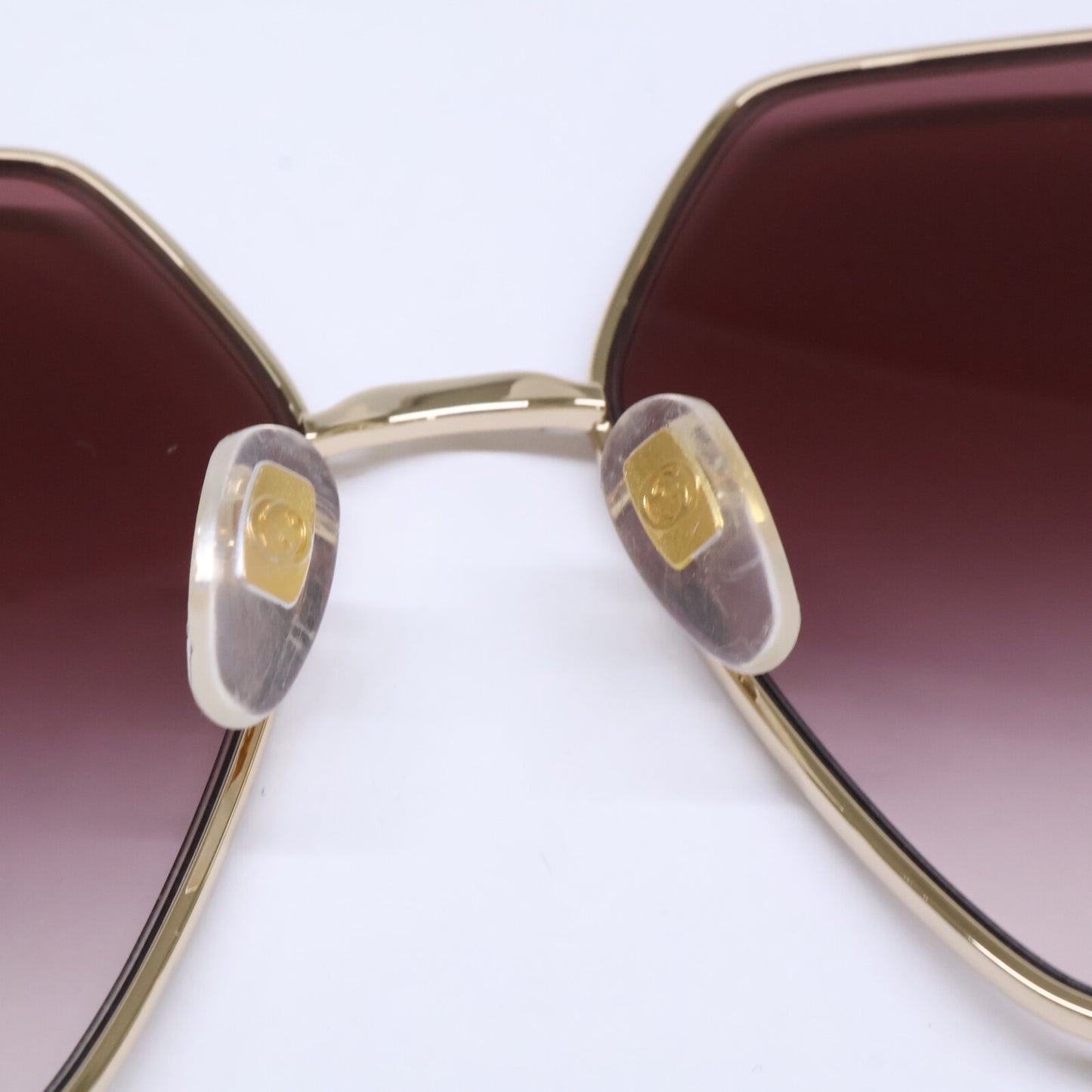 GUCCI グッチ 【美品】GG1322SA 003 ヘキサゴンシェイプ サングラス