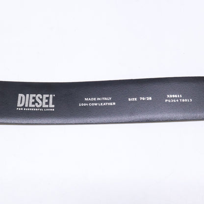 DIESEL ディーゼル 【美品】X09611 P6364 T8013 ビジューバックル レザー ベルト