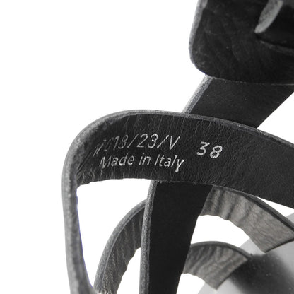 Paraboot パラブーツ 新品同様 NOIR TIARE サンダル シューズ レディース ブラック 38 シューズ