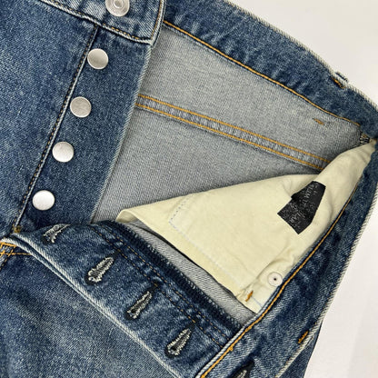 DIOR ディオール 213DS15AY988 アトリエ SLIM17 REGULAR レザーパッチ デニムパンツ ボトムス