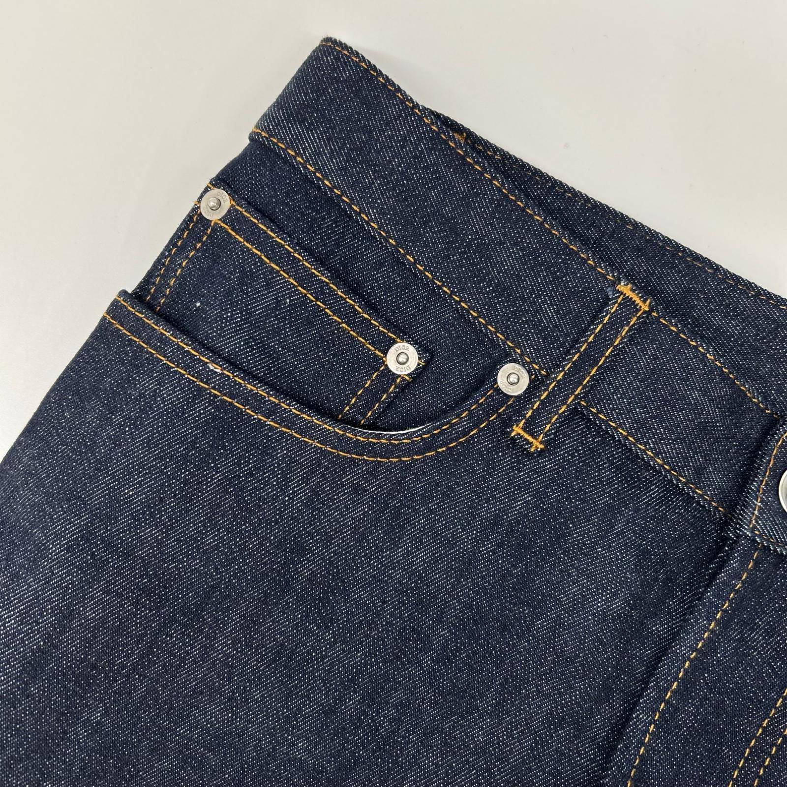 DIOR ディオール 193DS10C226X インディゴ オブリーク スリムフィット デニムパンツ ボトムス