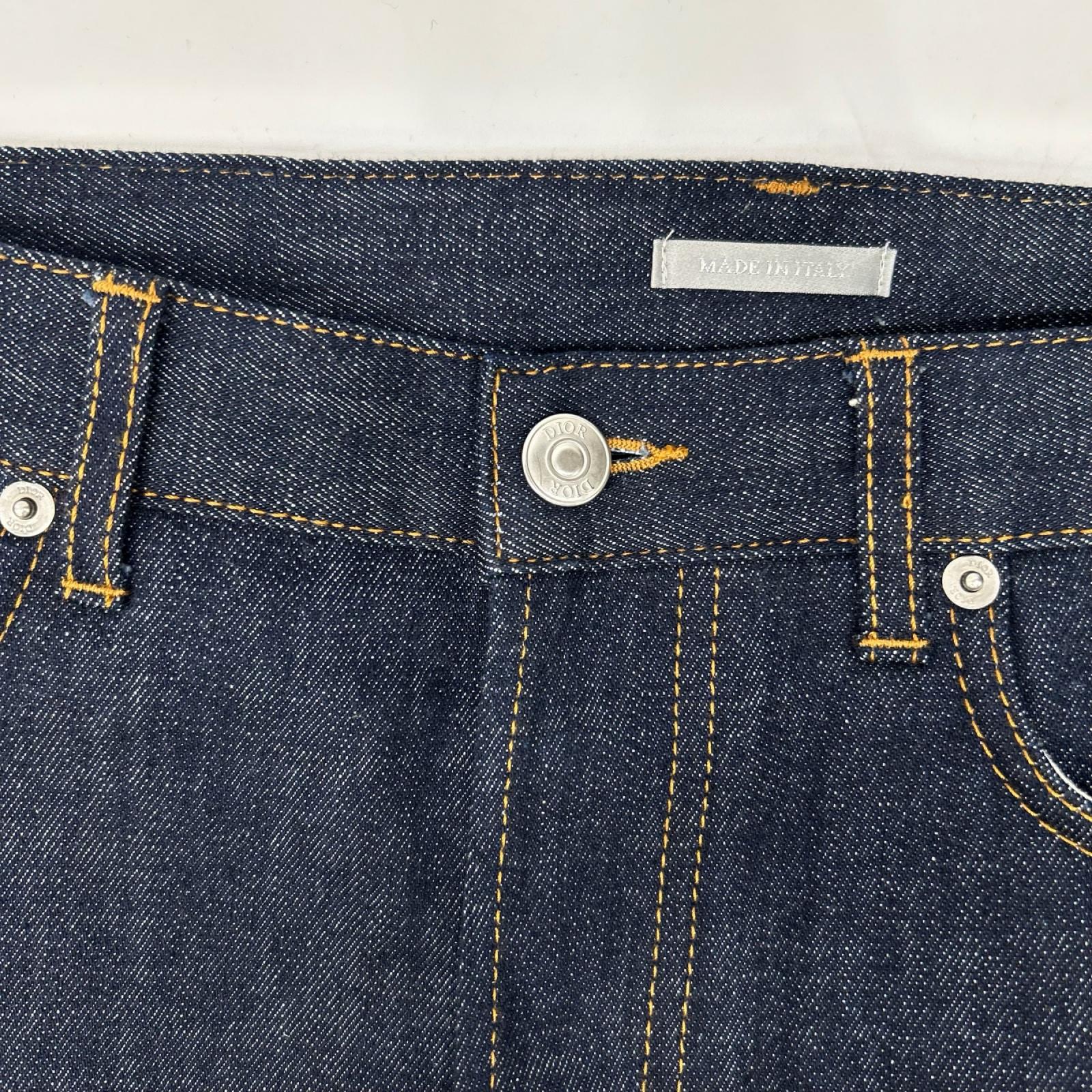 DIOR ディオール 193DS10C226X インディゴ オブリーク スリムフィット デニムパンツ ボトムス