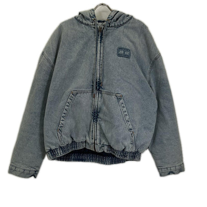 TOMMYHILFIGER トミーヒルフィガー インディゴ ライトブルー デニムパデッドフードジャケット ジャケット