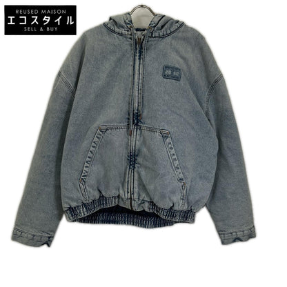 TOMMYHILFIGER トミーヒルフィガー インディゴ ライトブルー デニムパデッドフードジャケット ジャケット