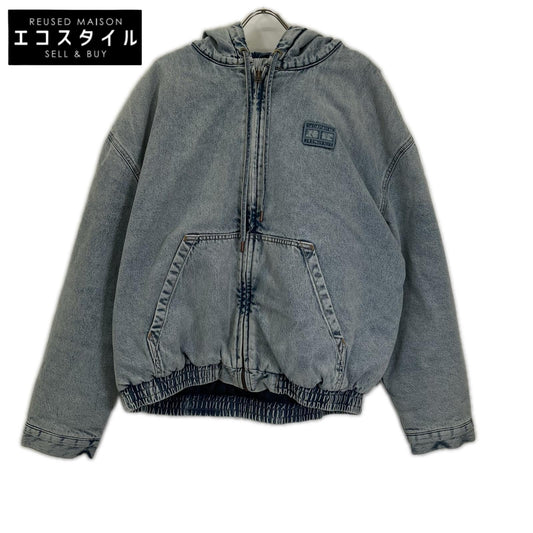 TOMMYHILFIGER トミーヒルフィガー インディゴ ライトブルー デニムパデッドフードジャケット ジャケット