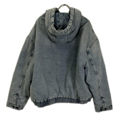 TOMMYHILFIGER トミーヒルフィガー インディゴ ライトブルー デニムパデッドフードジャケット ジャケット