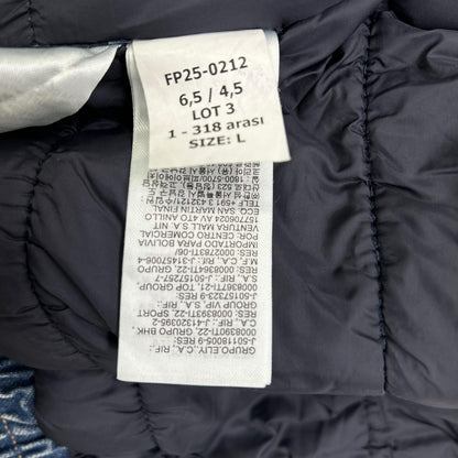 TOMMYHILFIGER トミーヒルフィガー インディゴ ライトブルー デニムパデッドフードジャケット ジャケット
