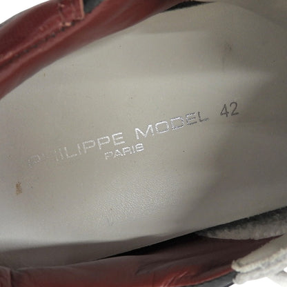 PHILIPPE MODEL フィリップモデル トロペエックス スニーカー シューズ メンズ ブラック×グレー 28.2cm シューズ