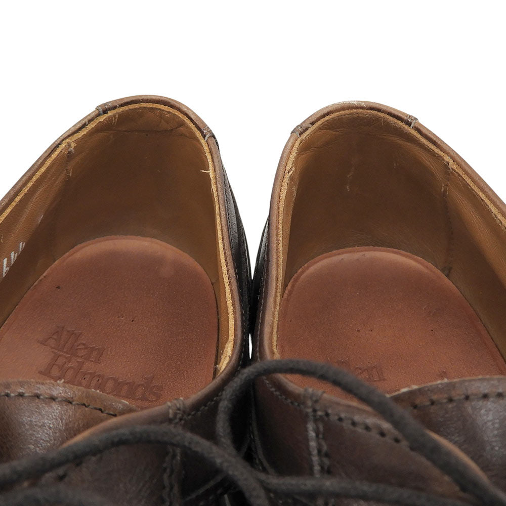 Allen Edmonds アレンエドモンズ レザー Uチップシューズ メンズ ブラウン 8 1/2D 31644 シューズ