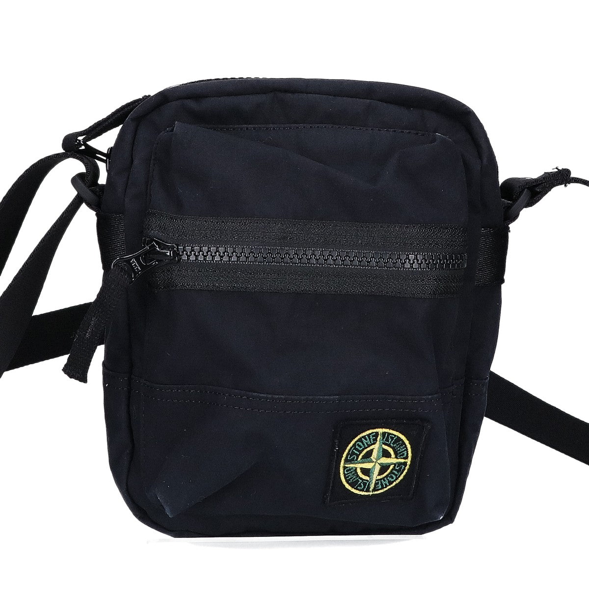 STONE ISLAND ストーンアイランド K2S159200019S0257 V0029 コンパスバッチ ジップ クロスボディバッグ ショルダーバッグ