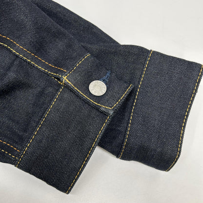 EVISU エヴィス 2ESHTM5DJ1241 インディゴ エクリュカモメプリント デニムジャケット ジャケット