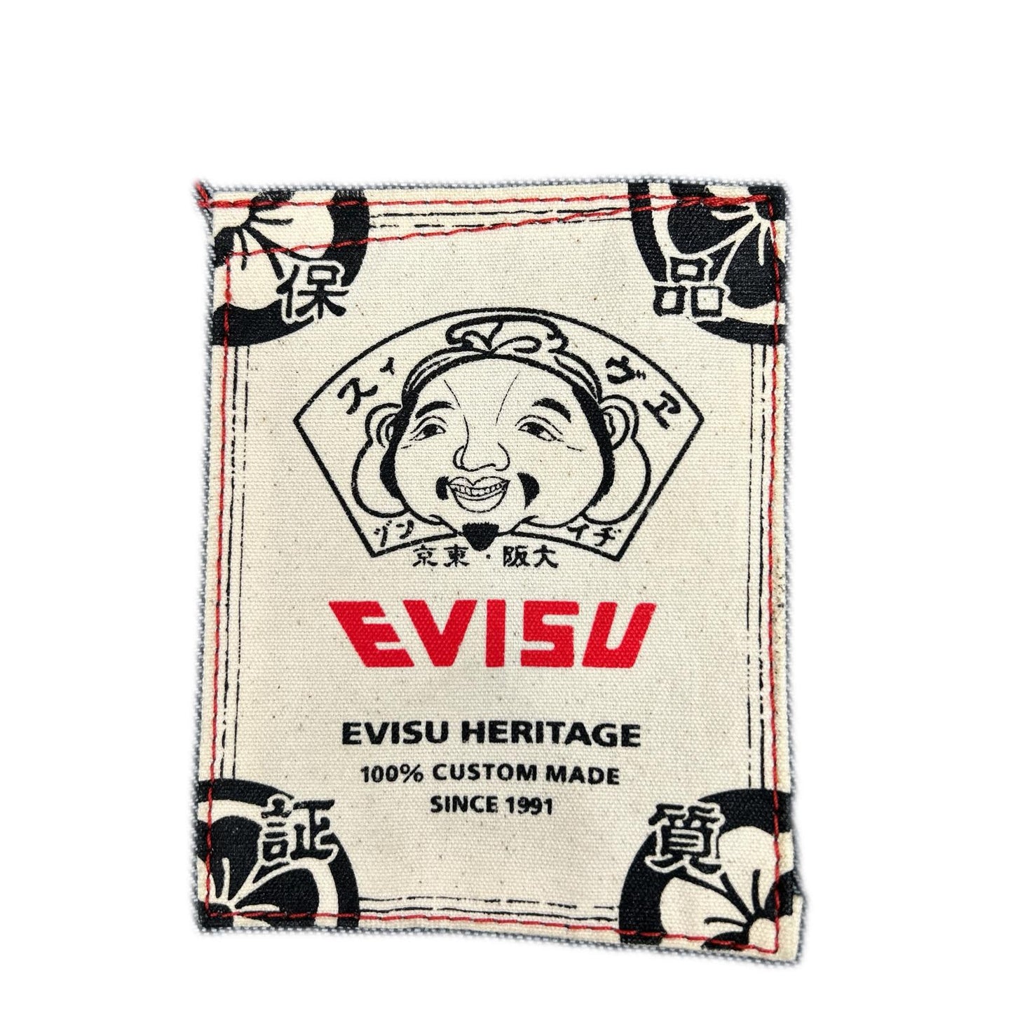 EVISU エヴィス 2ESHTM5DJ1241 インディゴ エクリュカモメプリント デニムジャケット ジャケット