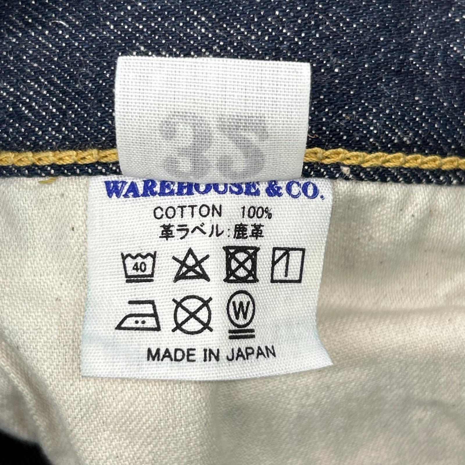 WAREHOUSE ウエアハウス S1000XX インディゴ デニムパンツ ボトムス
