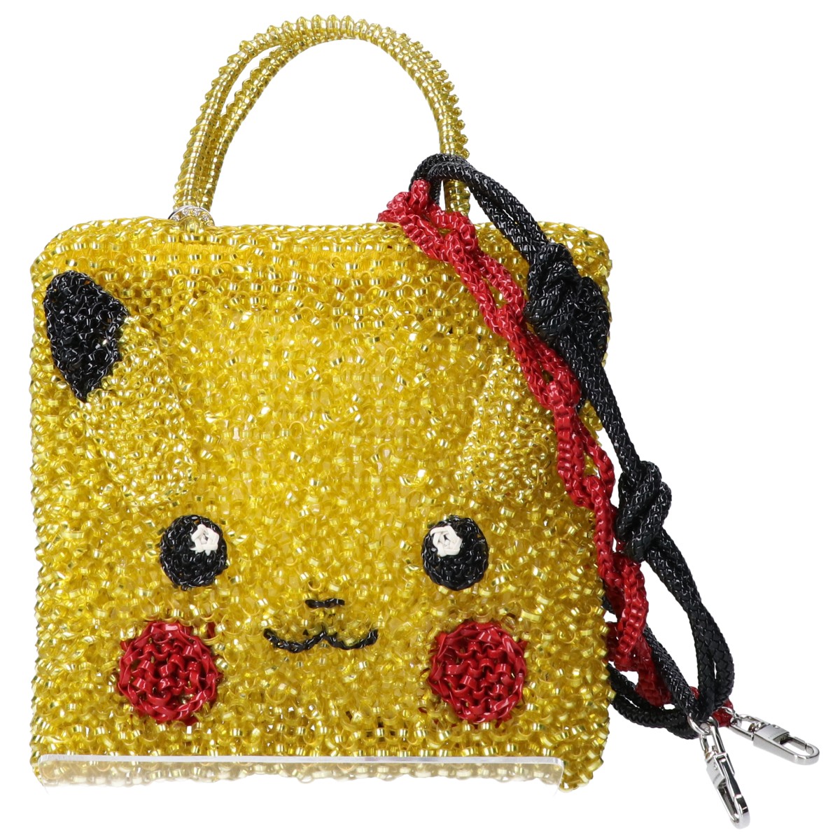 ANTEPRIMA アンテプリマ ×ポケモン PB25FPM0LY ピカチュウ ワイヤーバッグ ショルダーバッグ