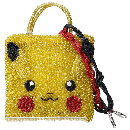 ANTEPRIMA アンテプリマ ×ポケモン PB25FPM0LY ピカチュウ ワイヤーバッグ ショルダーバッグ