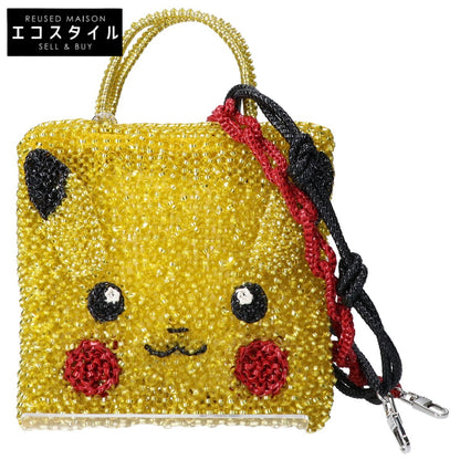 ANTEPRIMA アンテプリマ ×ポケモン PB25FPM0LY ピカチュウ ワイヤーバッグ ショルダーバッグ