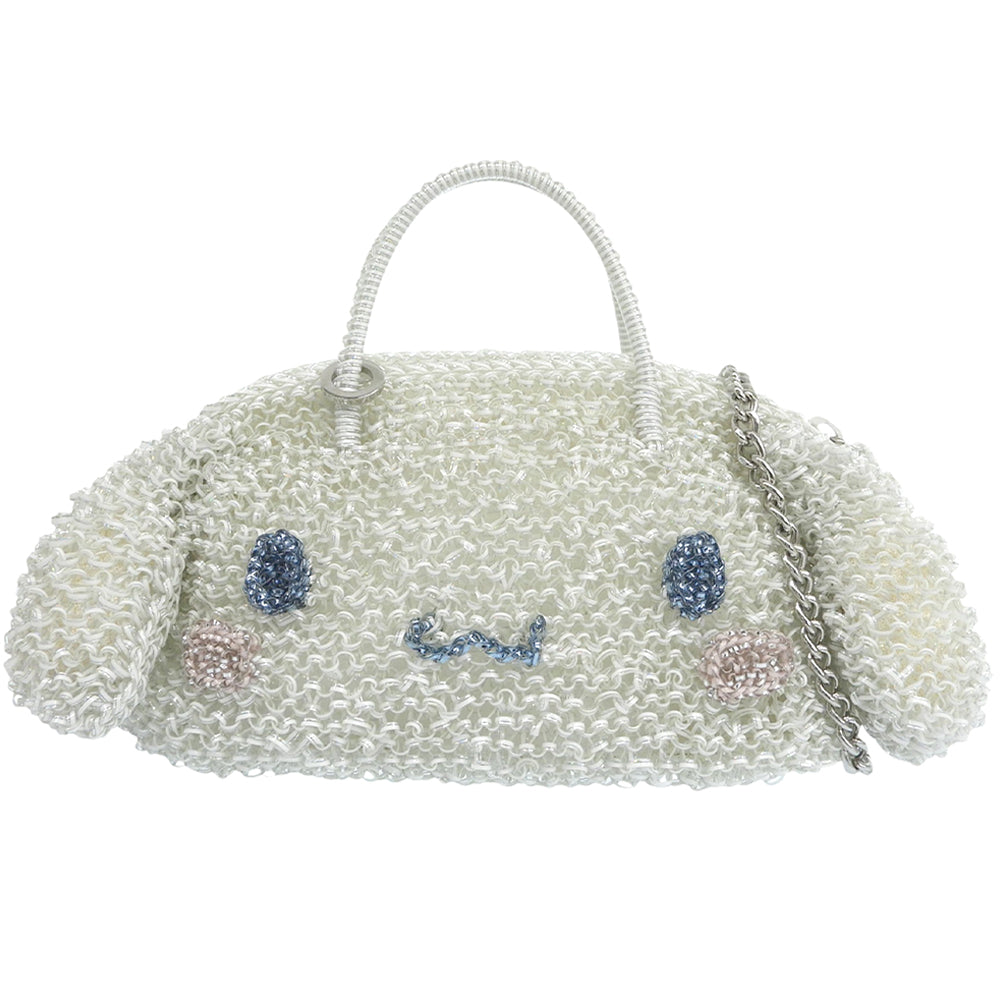ANTEPRIMA アンテプリマ 美品 シナモロール ワイヤー ショルダーバッグ レディース ホワイト PB26SPC6BG ショルダーバッグ