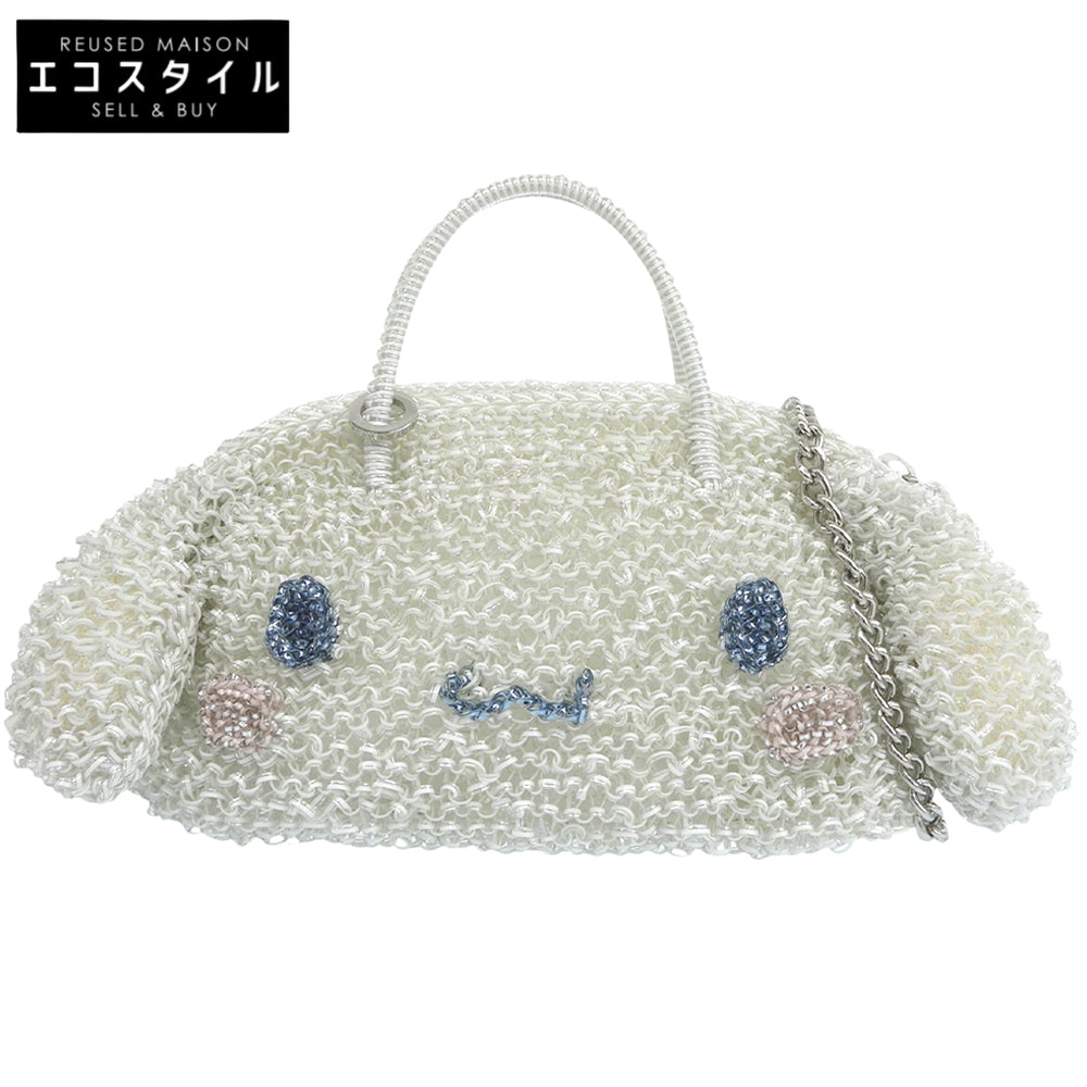 ANTEPRIMA アンテプリマ 美品 シナモロール ワイヤー ショルダーバッグ レディース ホワイト PB26SPC6BG ショルダーバッグ