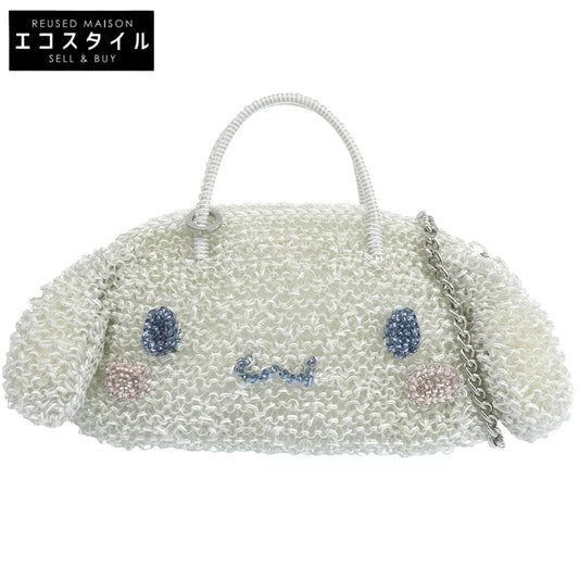 ANTEPRIMA アンテプリマ 美品 シナモロール ワイヤー ショルダーバッグ レディース ホワイト PB26SPC6BG ショルダーバッグ