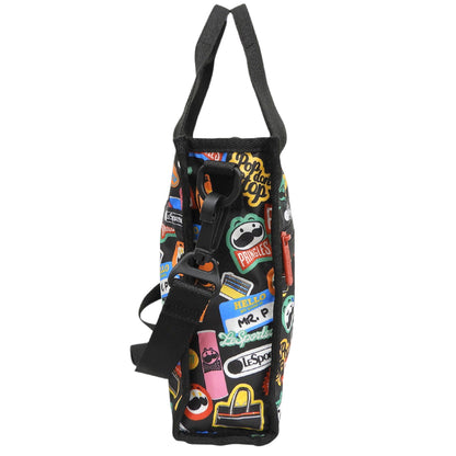 LESPORTSAC レスポートサック 美品 Pringles MINI N/S TOTE 2WAY バッグ ショルダーバッグ レディース ブラック ショルダーバッグ