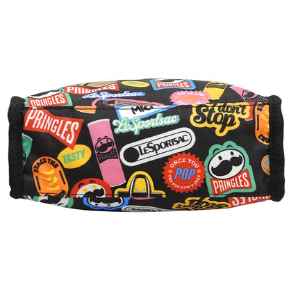 LESPORTSAC レスポートサック 美品 Pringles MINI N/S TOTE 2WAY バッグ ショルダーバッグ レディース ブラック ショルダーバッグ