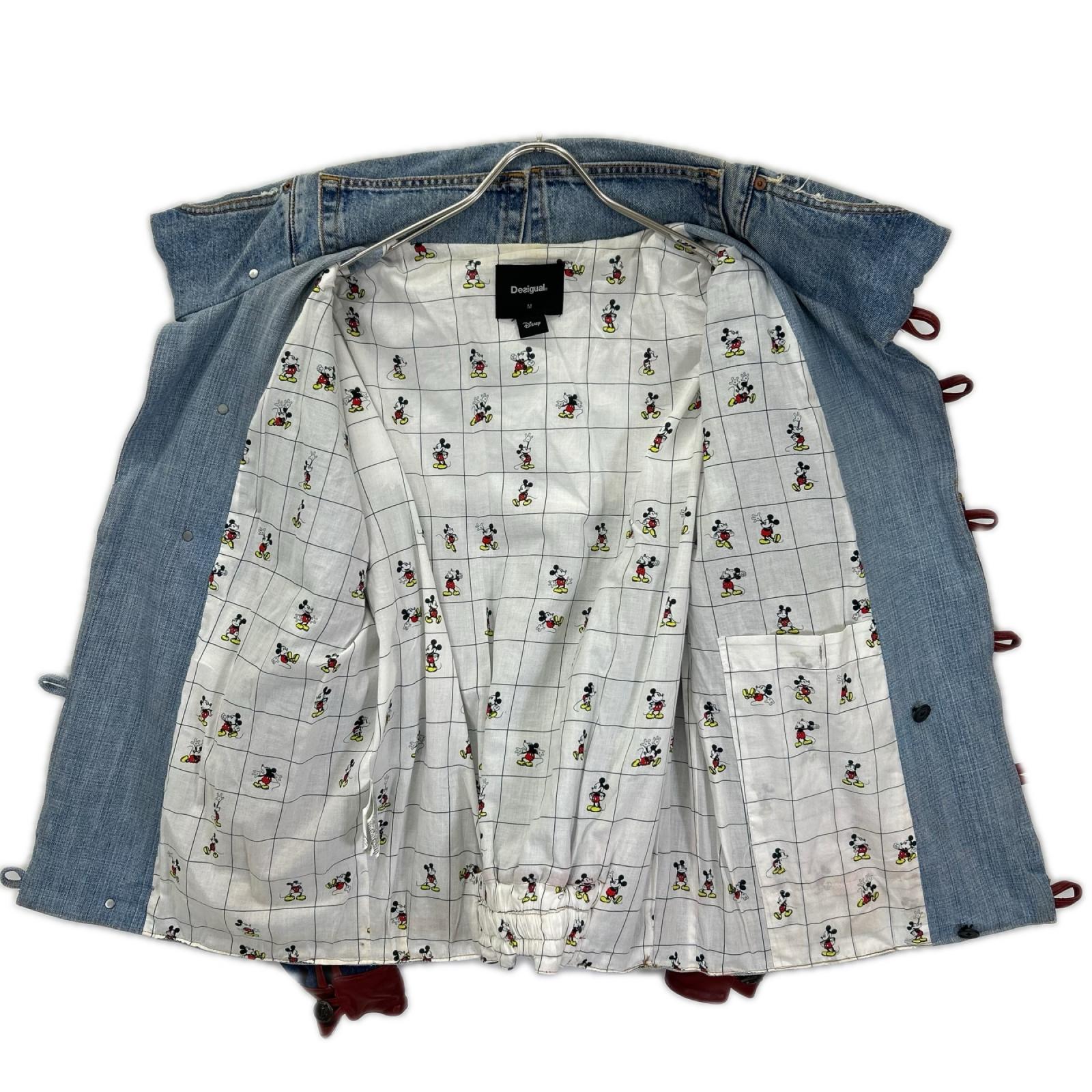 Desigual デシグアル ×ミッキーマウス THE ICONIC JACKET デニムジャケット ジャケット