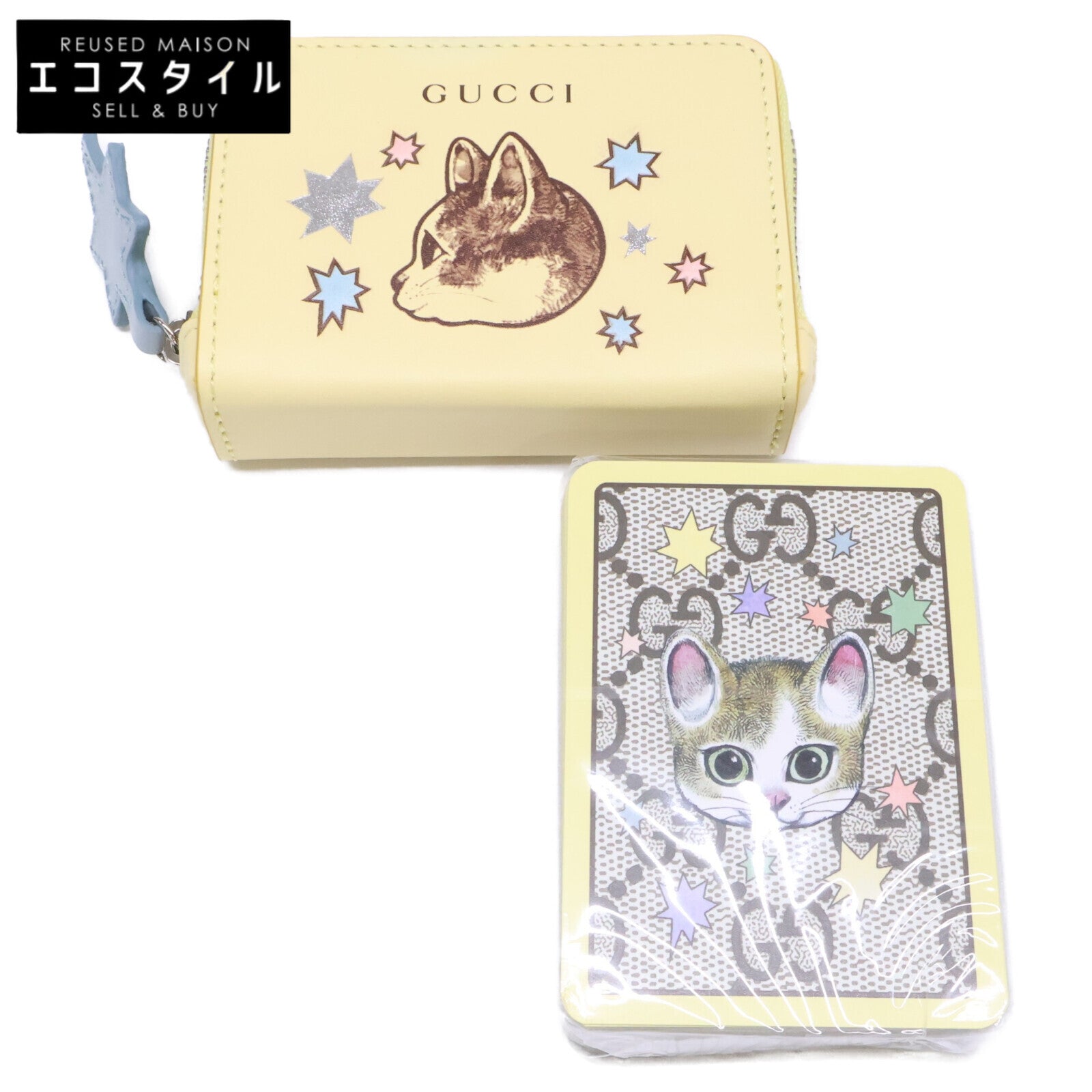 GUCCI グッチ 【新品同様】662294 日本限定 ヒグチユウコ トランプ カードセット その他