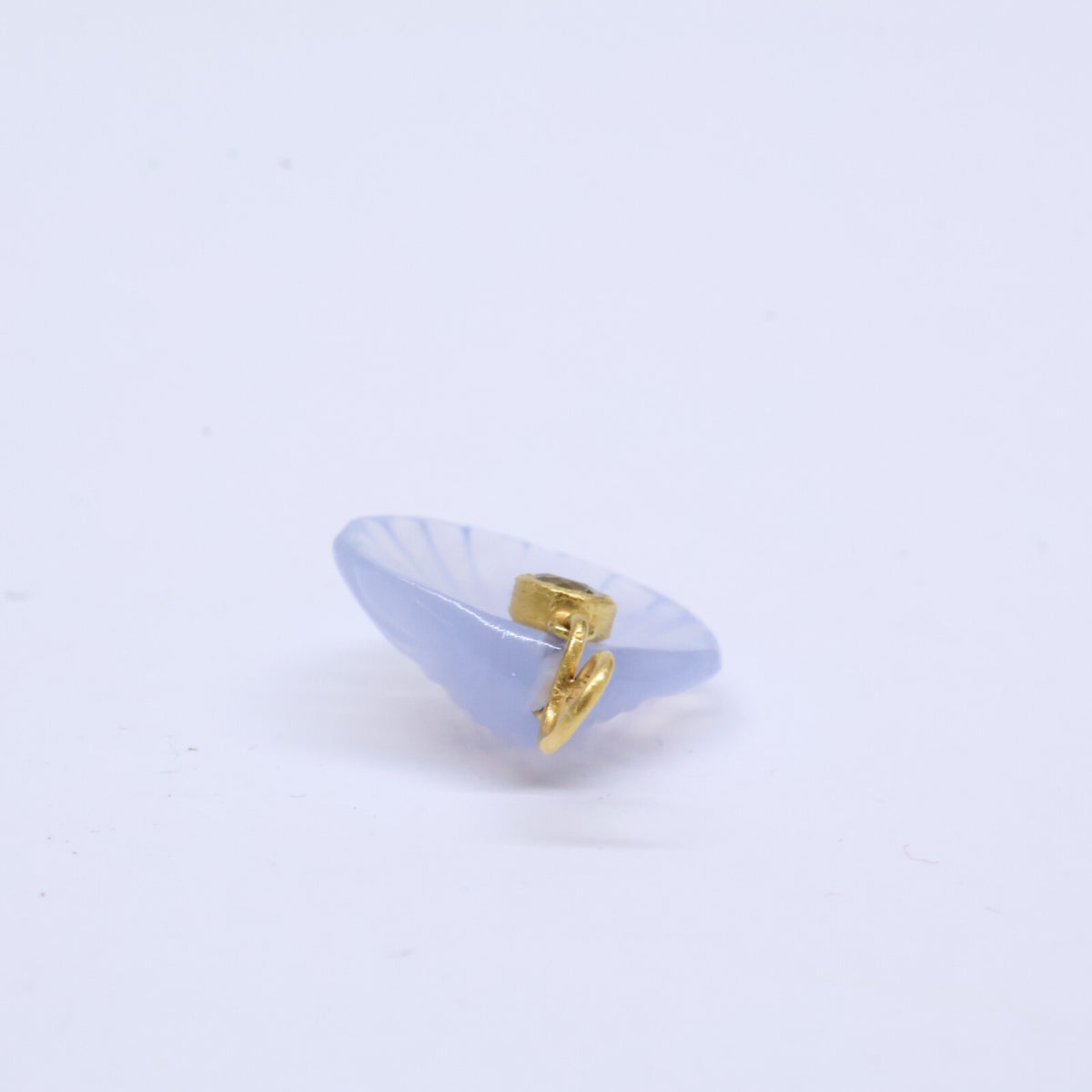 Marie-Helene de Taillac マリーエレーヌドゥタイヤック 【美品】22K カラーストーン シェル チャーム ペンダントトップ